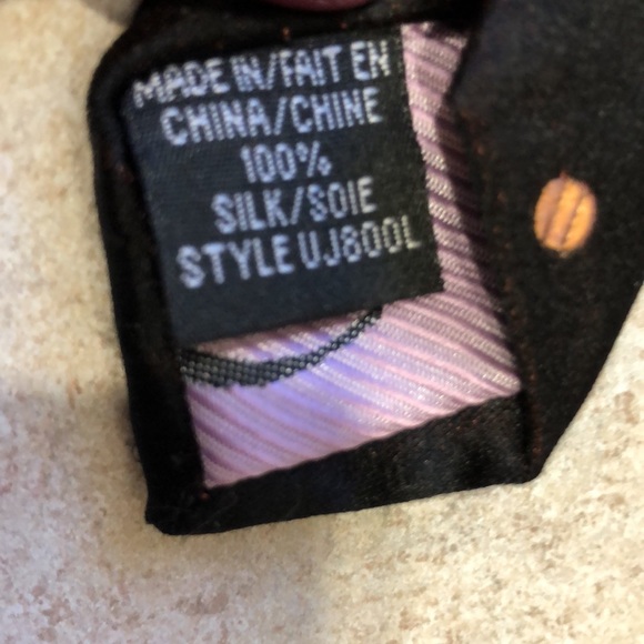 Men’s Pura Seta Velvet Ego Silk Tie - Picture 7 of 12